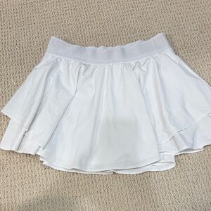 Lululemon Athletica White Skater Skirt